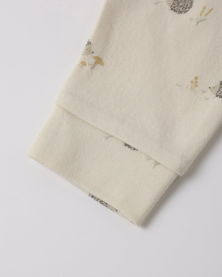 Pantalon à cordon à imprimé d'hérissons