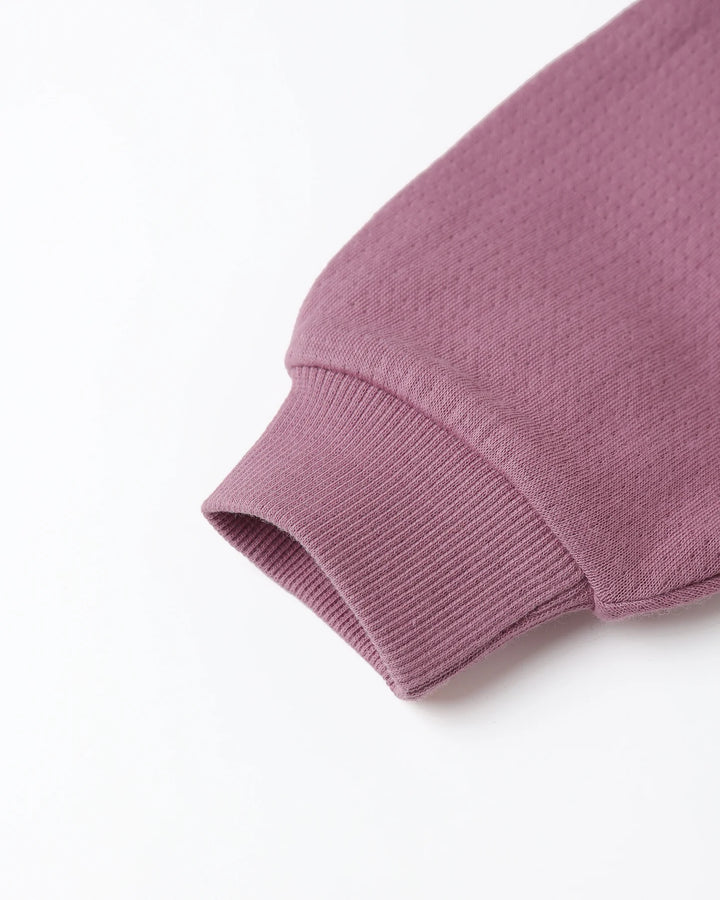 Pantalon en pointelle - Mûres