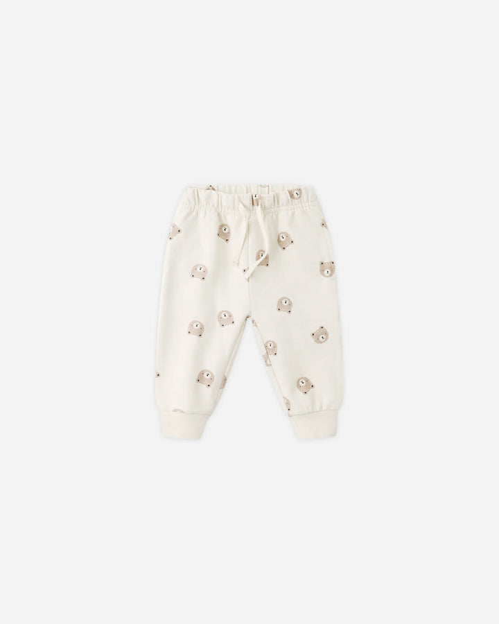 Pantalon en molleton - Ours brun
