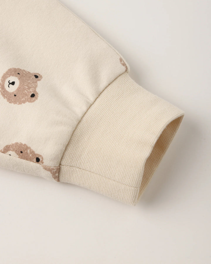 Pantalon en molleton - Ours brun