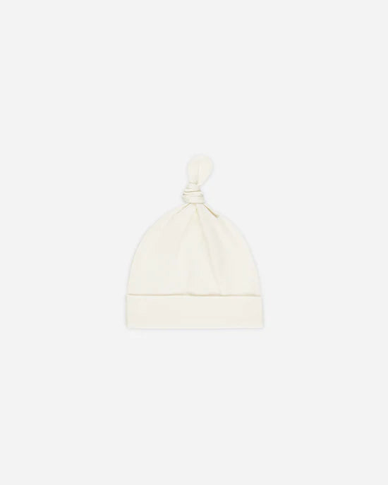 Chapeau noué naturel