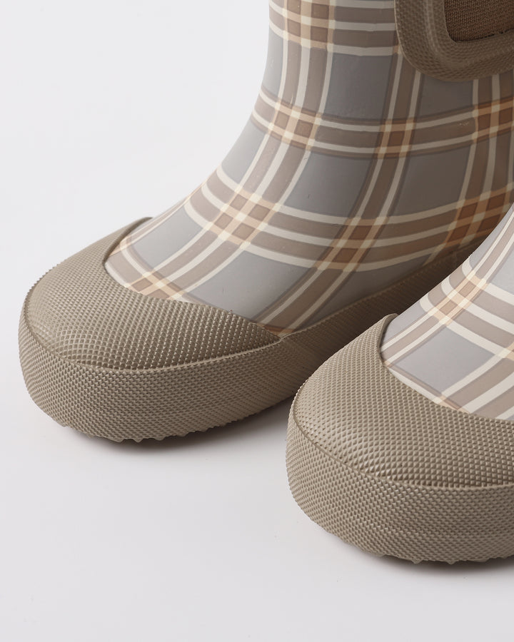Bottes de pluie Blue Plaid