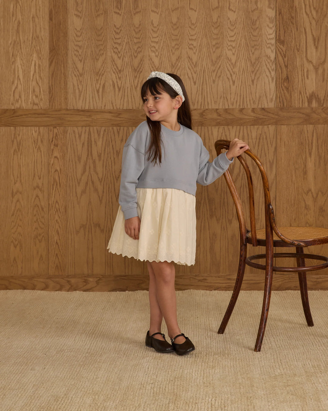 Robe sweatshirt - Dusty Blue