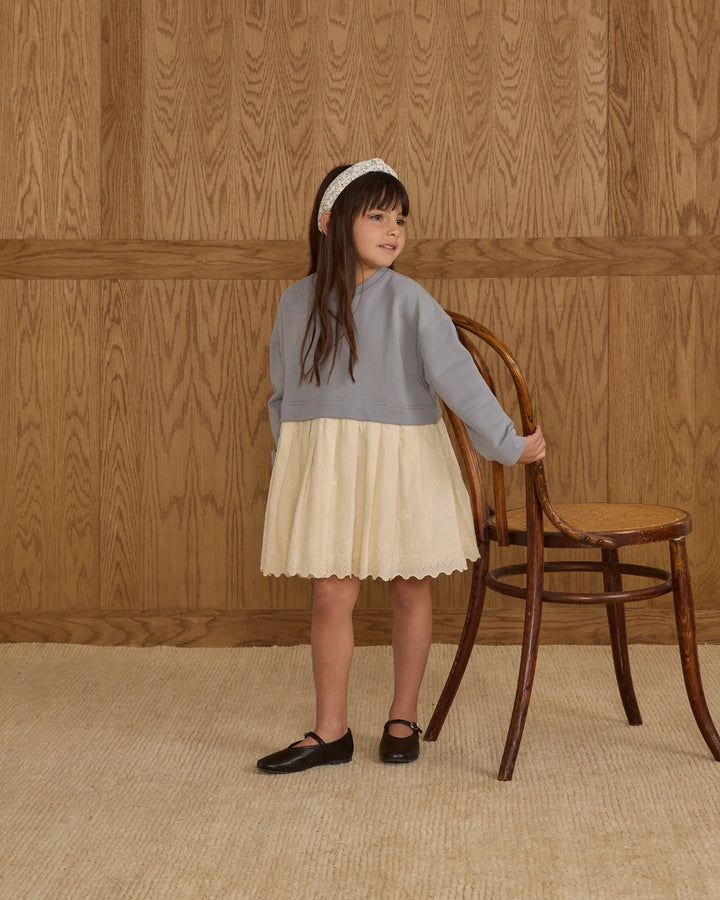 Robe sweatshirt - Dusty Blue