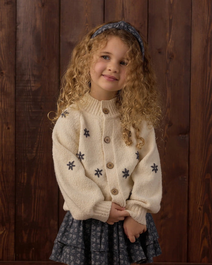 Cardigan Tulip - Midnight Daisies