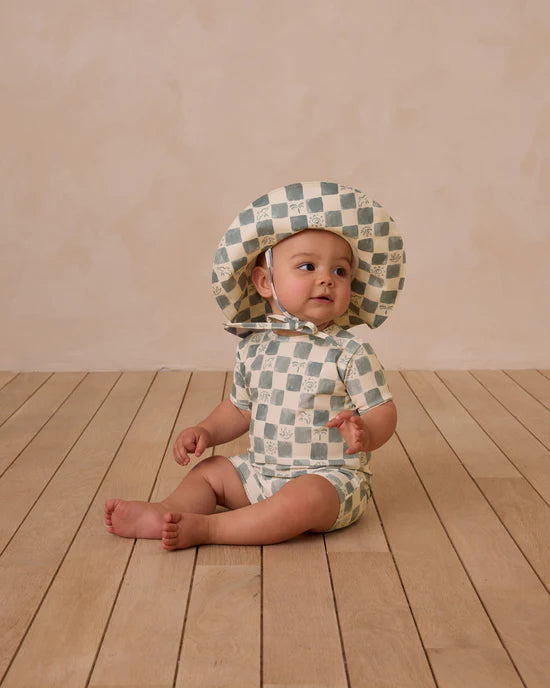 Maillot une pièce - Coastal Check