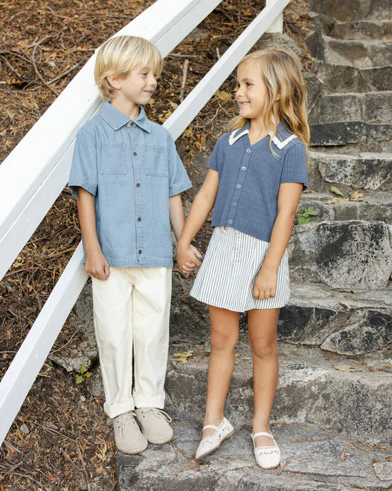 Haut en tricot Sloane - Marine