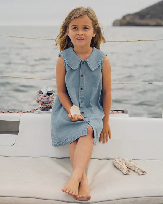 Robe Adria - Bleu délavé