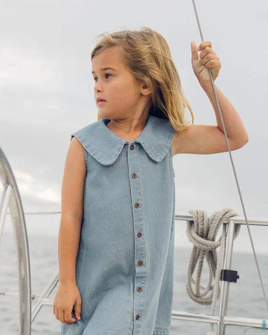 Robe Adria - Bleu délavé