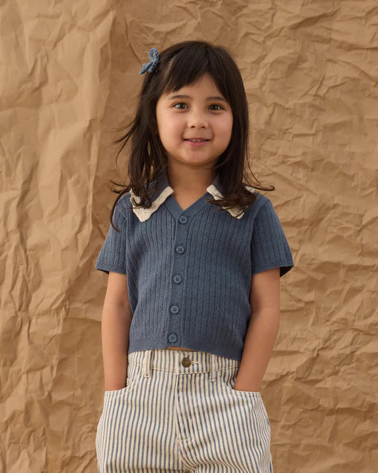 Haut en tricot Sloane - Marine