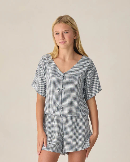 Ensemble Juniper - Gingham marine