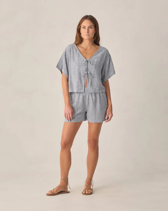 Ensemble Juniper - Gingham marine (Femme)