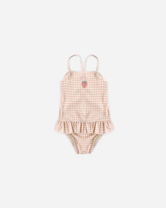 Maillot une pièce Tori - Gingham Pétale