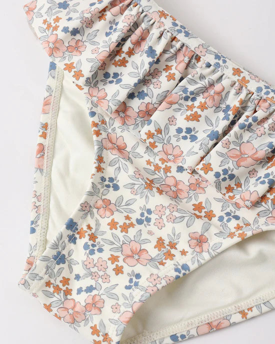 Maillot de bain deux pièces - Champs de fleurs