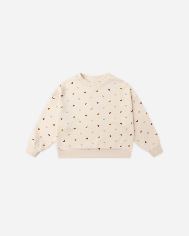 Sweat Boxy - Coeurs