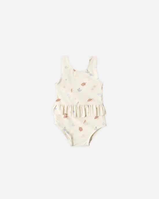 Maillot une pièce à jupe - Aquatique
