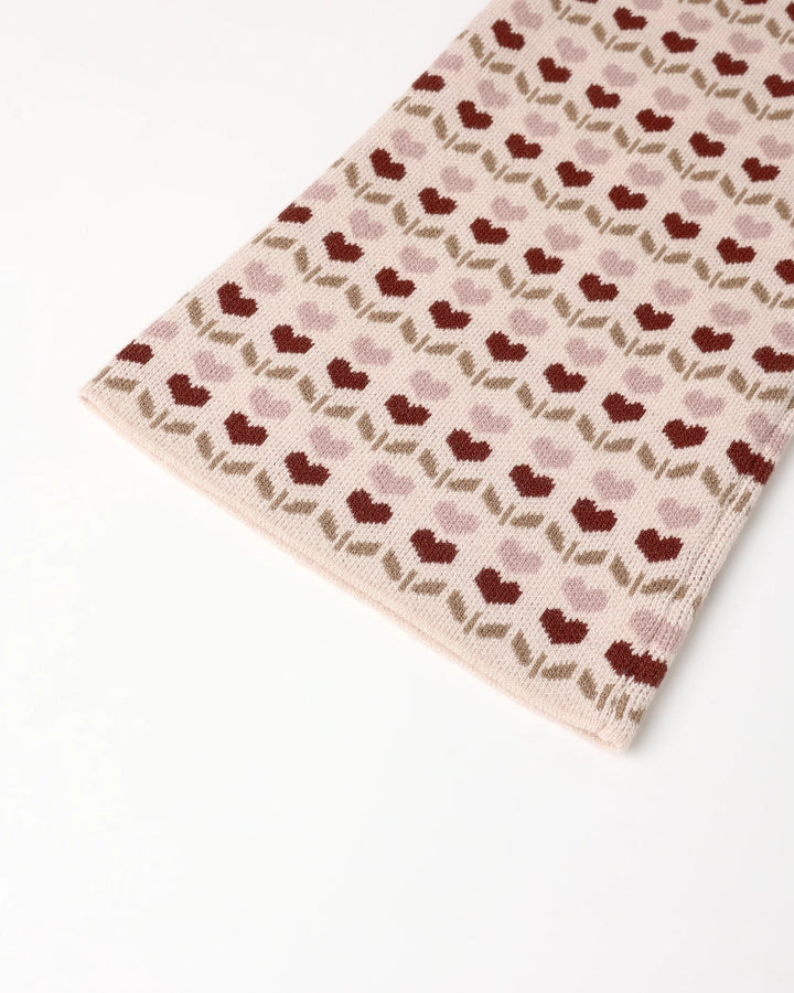 Ensemble 2 pièces en tricot - Ruby Hearts