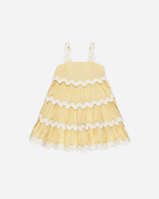 Robe Ric Rac - Jaune
