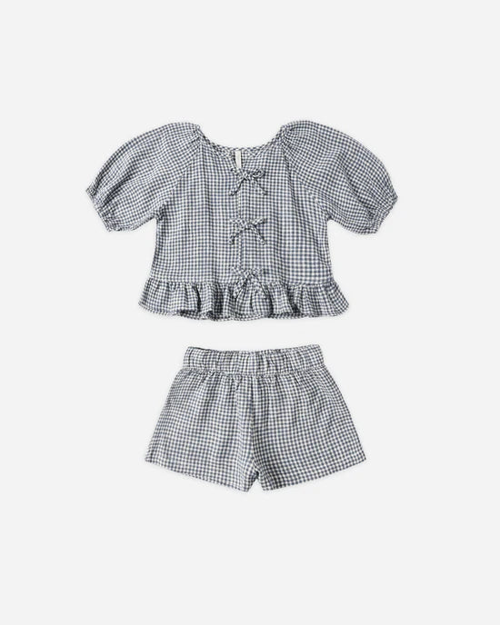 Ensemble Juniper - Gingham marine