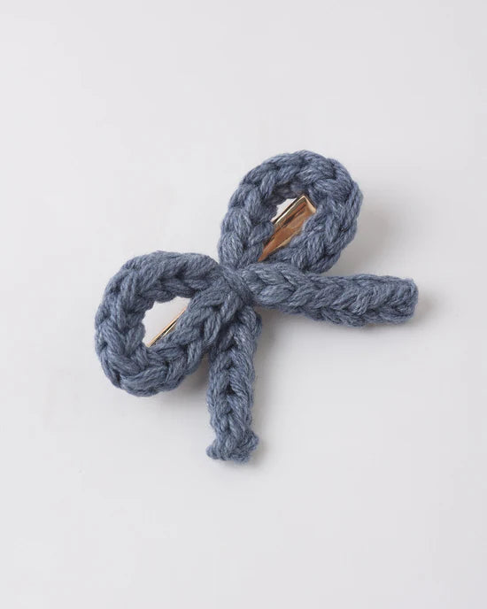 Ensemble de 2 pinces avec boucles au crochet - Marin