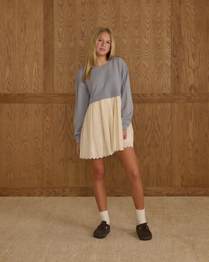 Robe sweatshirt - Dusty Blue