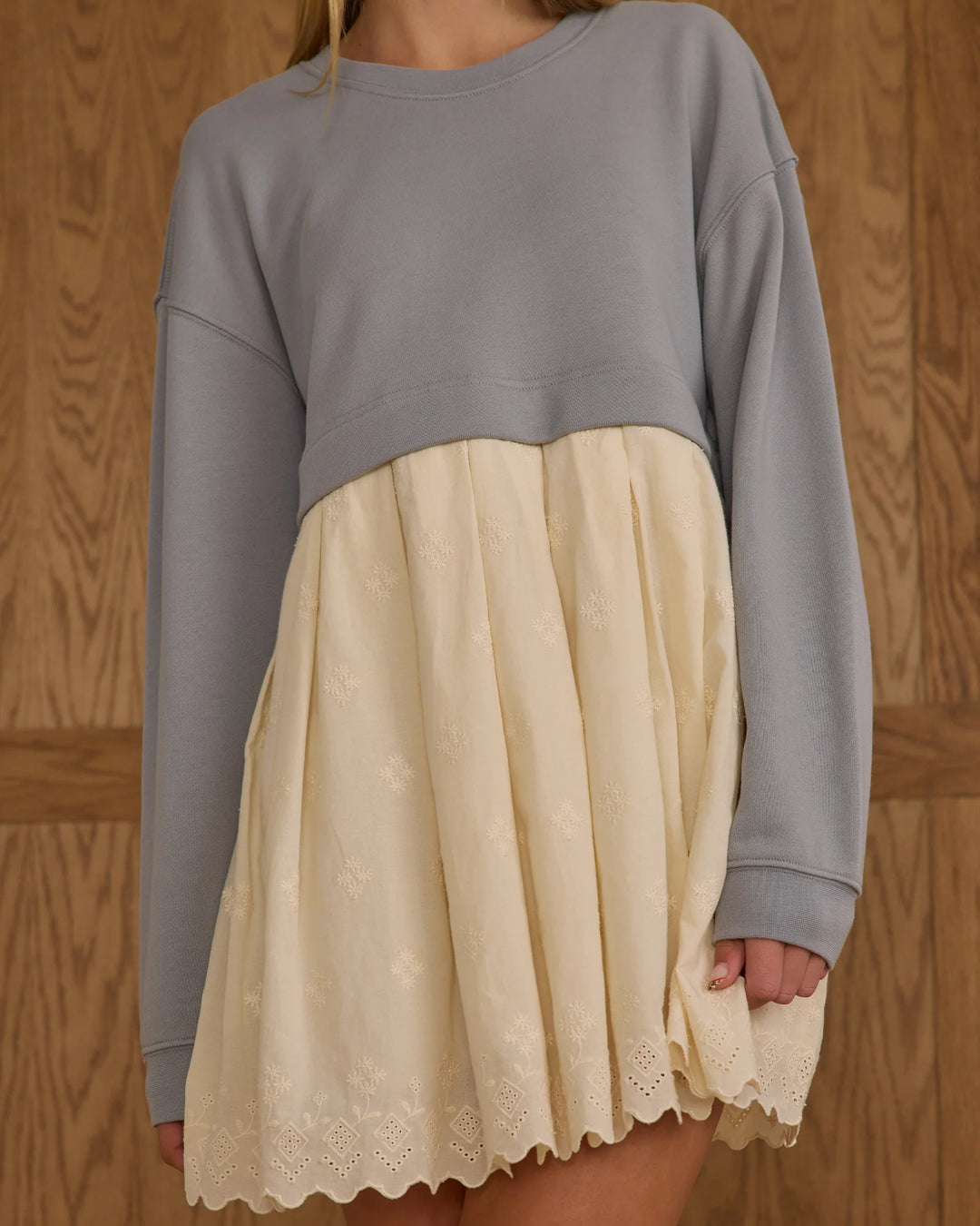Robe sweatshirt - Dusty Blue