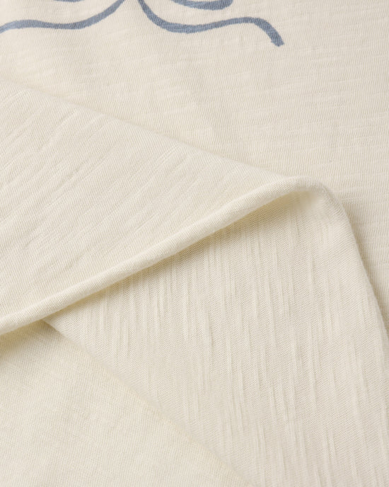 Chandail à manches courtes vintage - Coquillages (Femme)