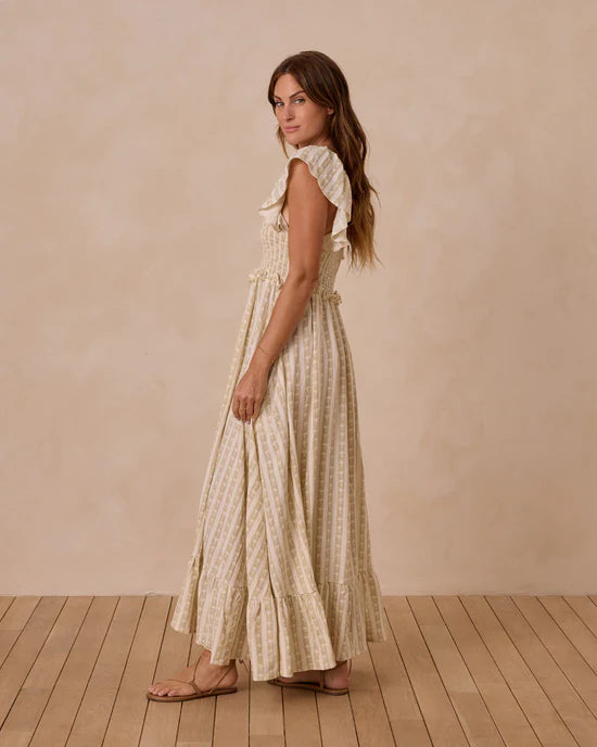 Robe Francesca - Palm Stripe
