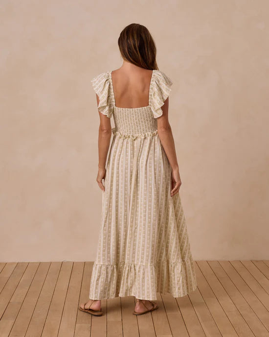 Robe Francesca - Palm Stripe