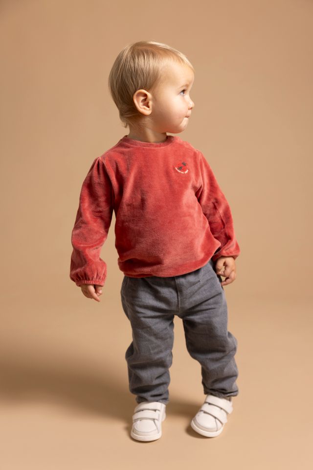 Sweat en velour Made of love
