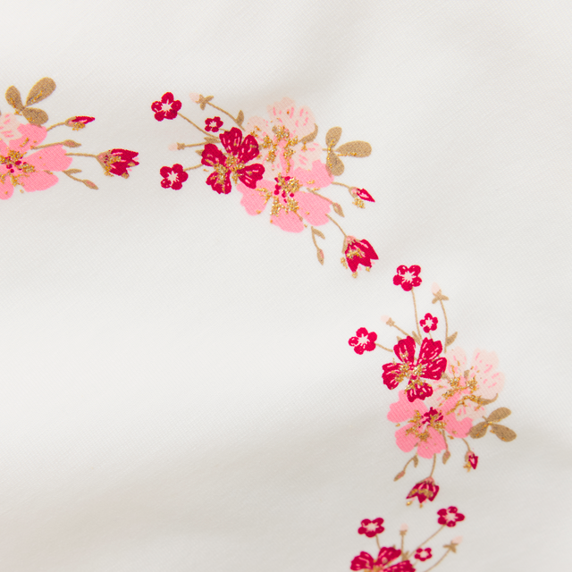 Chandail à manches courtes - Couronne de fleurs