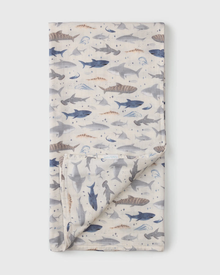 Couverture en mousseline Sharks