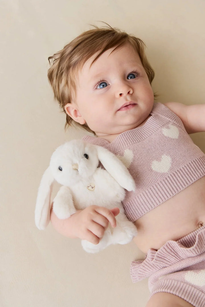 Peluche - Pénélope le lapin - Marshmallow (petite)