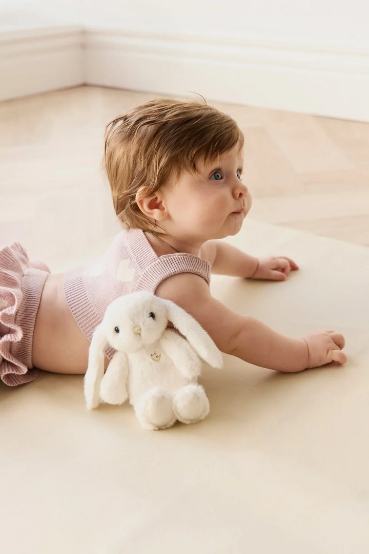 Peluche - Pénélope le lapin - Marshmallow (petite)