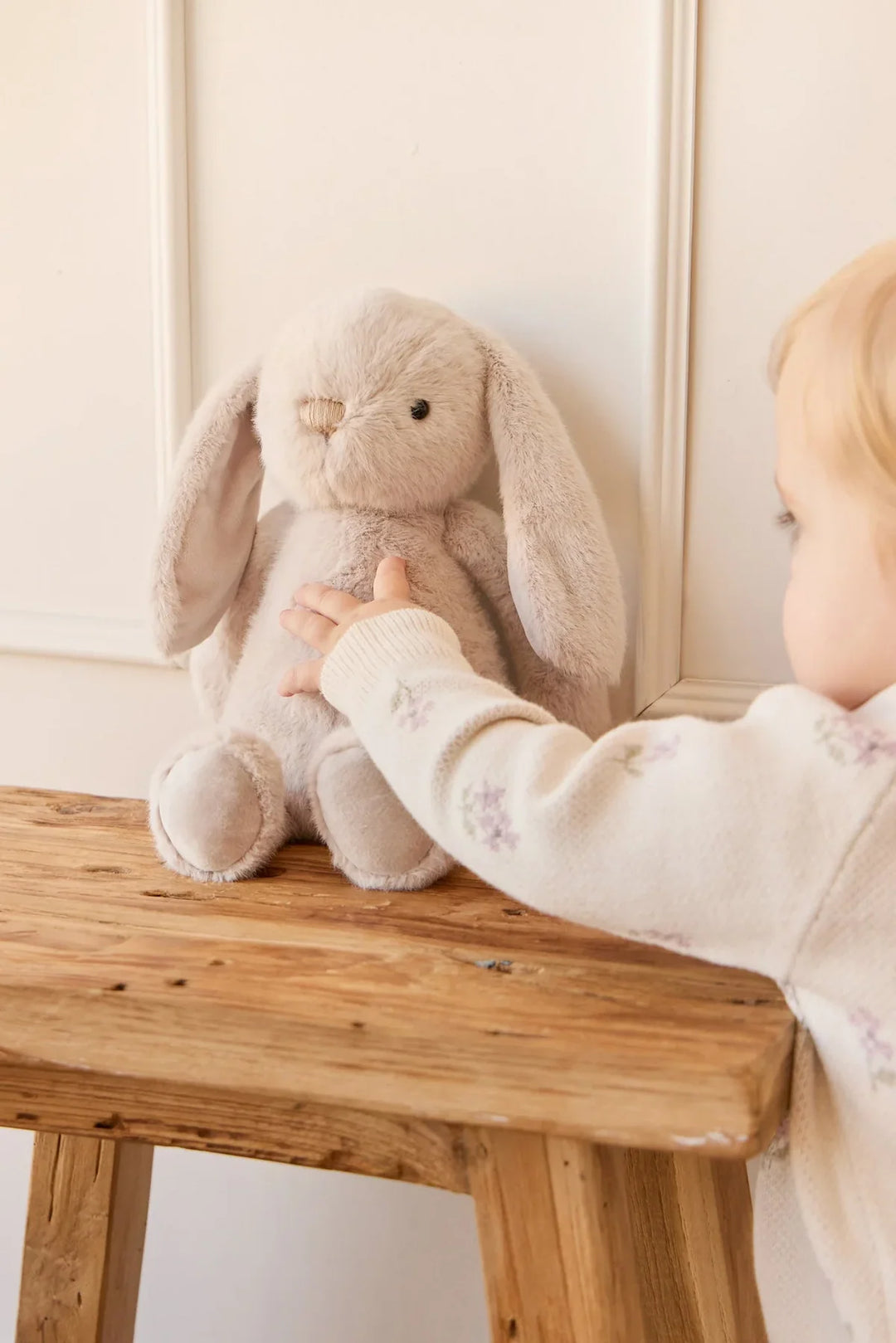 Peluche - Pénélope le lapin - Beige