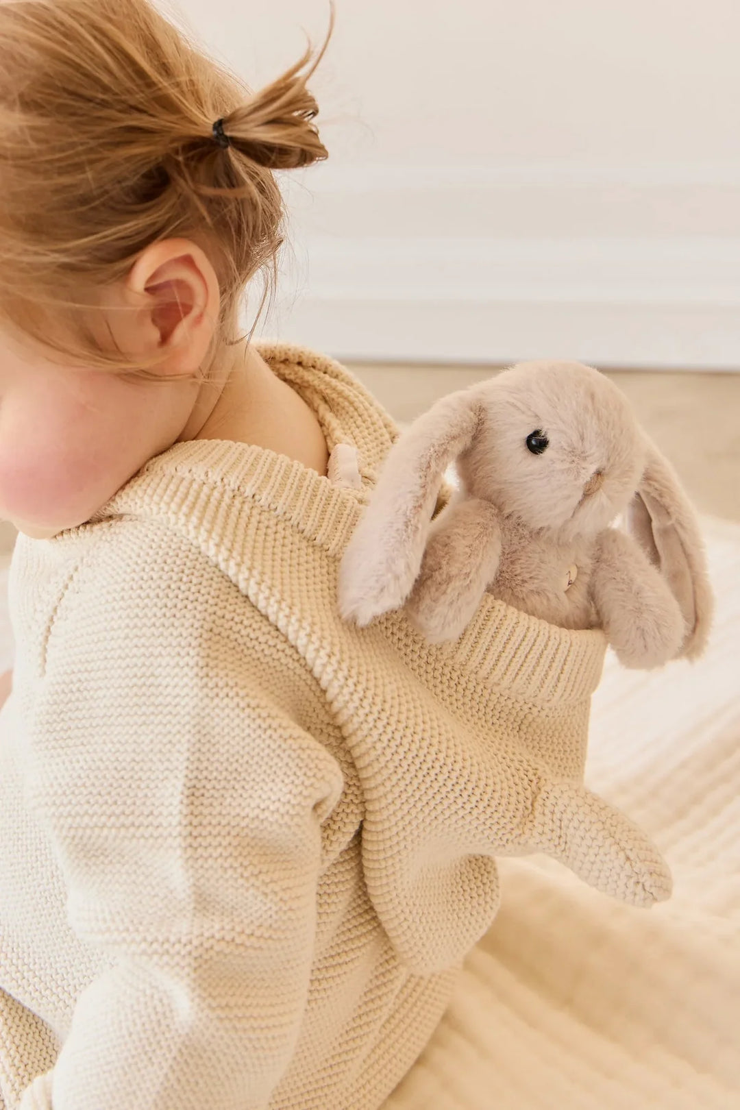 Peluche - Pénélope le lapin - Beige (petite)