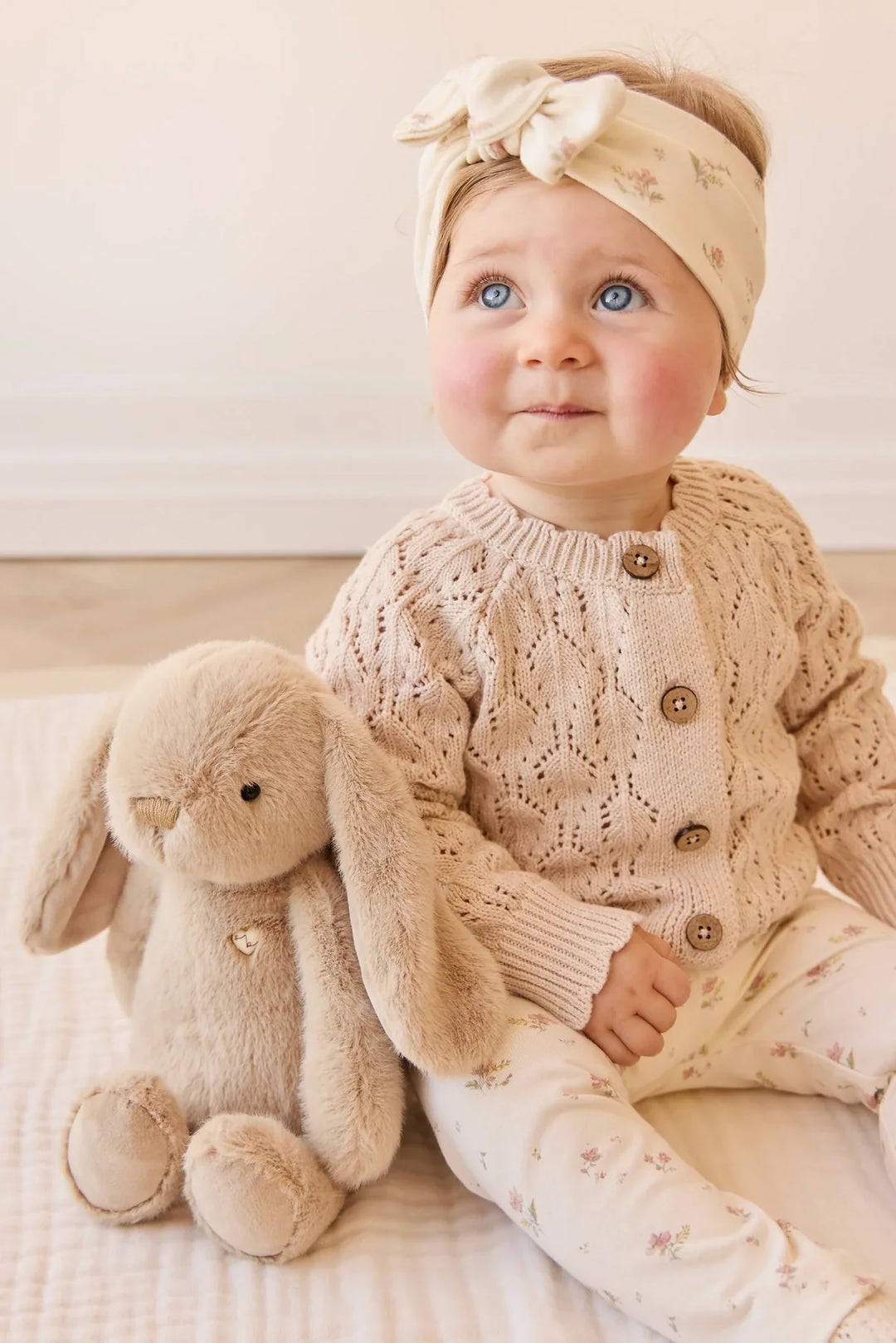 Peluche - Pénélope le lapin - Caramel