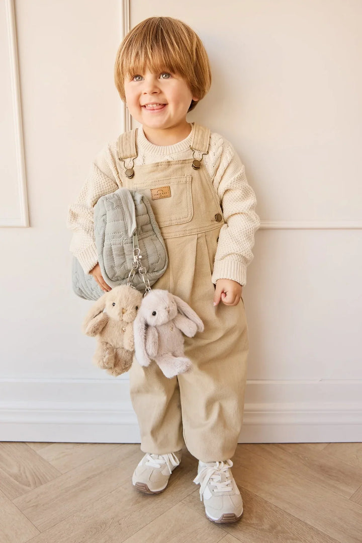 Breloque pour sac - Pénélope le lapin - Caramel