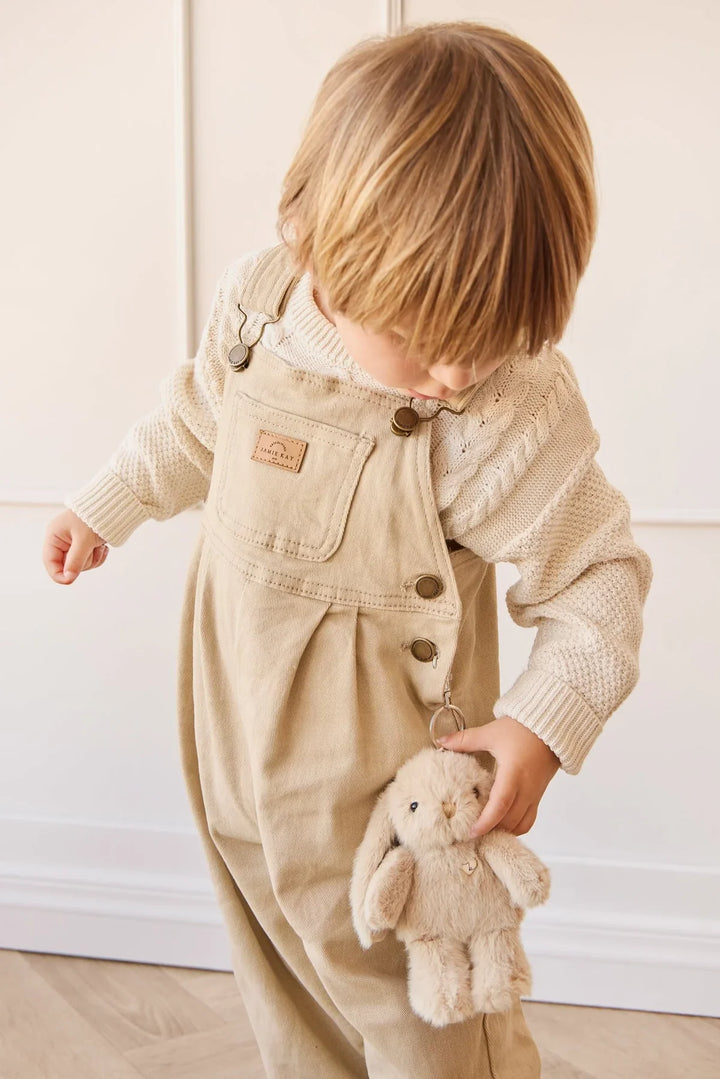 Breloque pour sac - Pénélope le lapin - Caramel