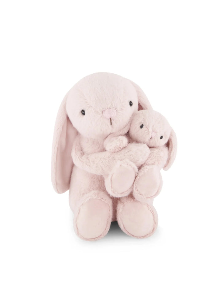 Peluche - Frankie le lapin câlin et son bébé - Blossom
