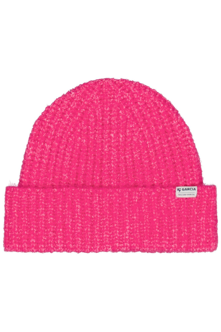 Tuque en tricot - Rose bonbon