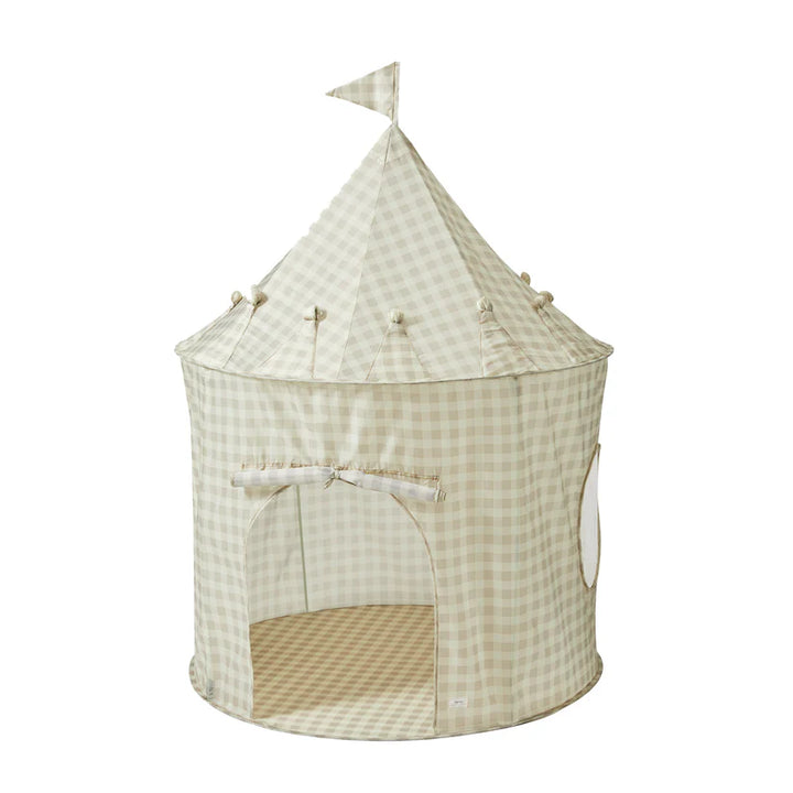 Tente de jeu Gingham beige