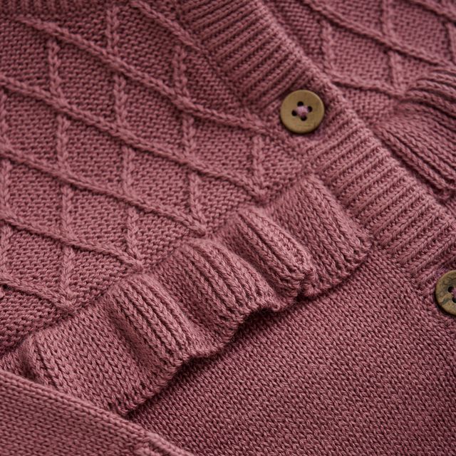 Cardigan en tricot Wistful Mauve