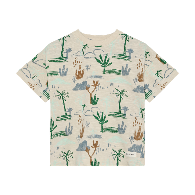 Short-sleeved sweater - Desert