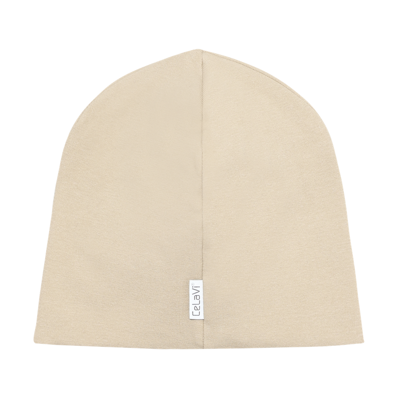 Cotton Beanie Hat - White Pepper