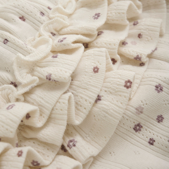 Bloomers en pointelle fleurie