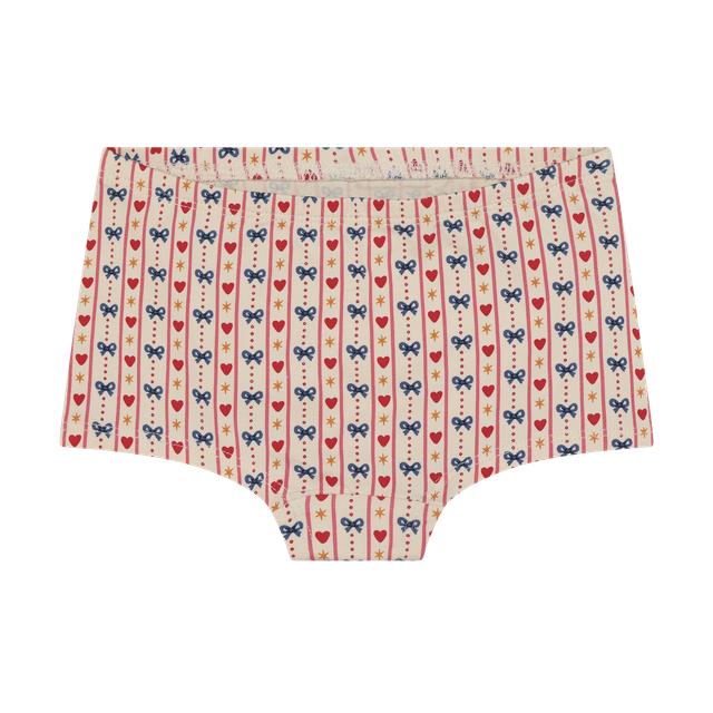 Ensemble de 3 culottes - Boucles et coeurs