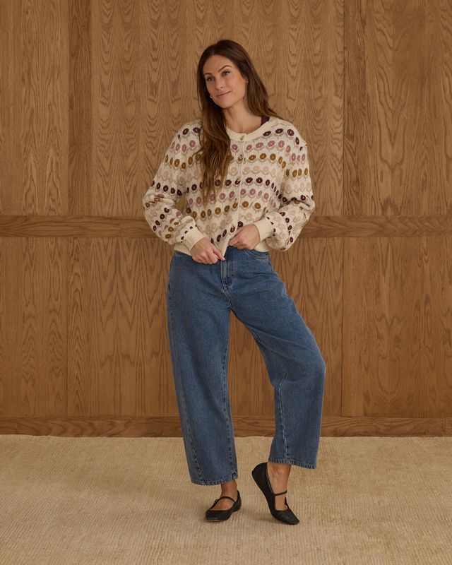 Cardigan Cheyenne - Floral Jacquard (femme)