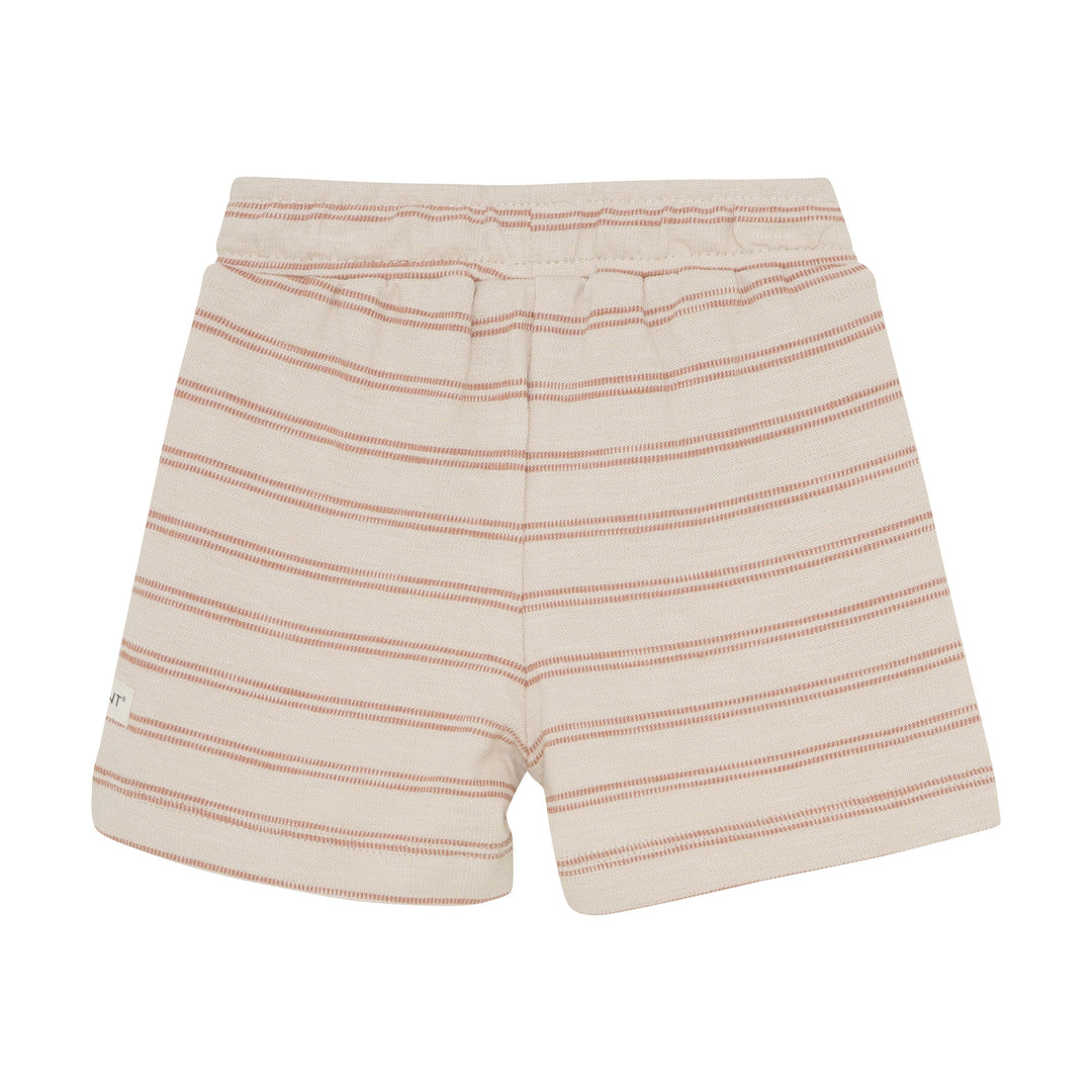 Short en molleton à rayures Chêne
