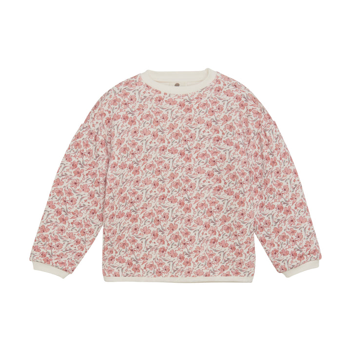 Sweat à imprimé fleuri